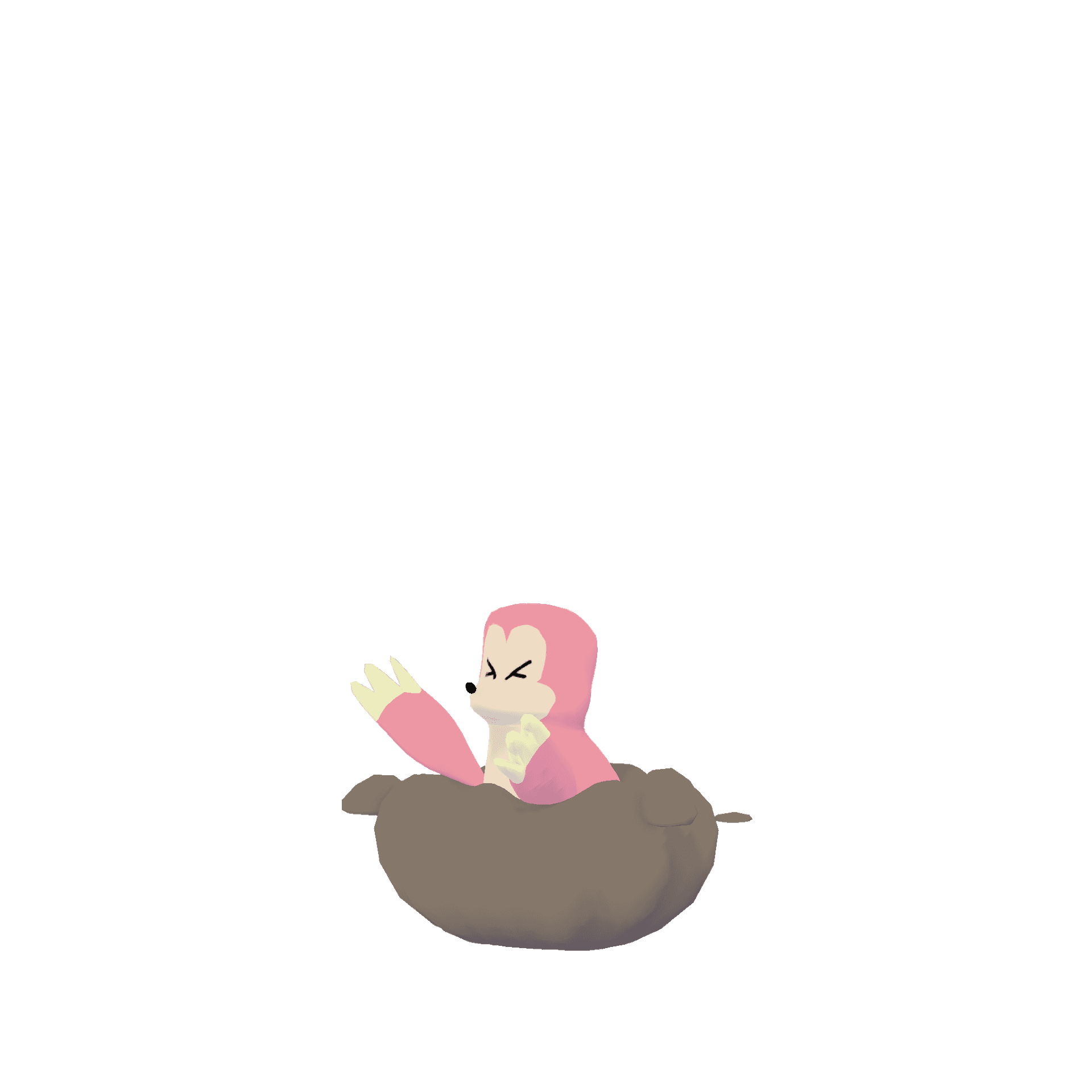 Molly 3D Render