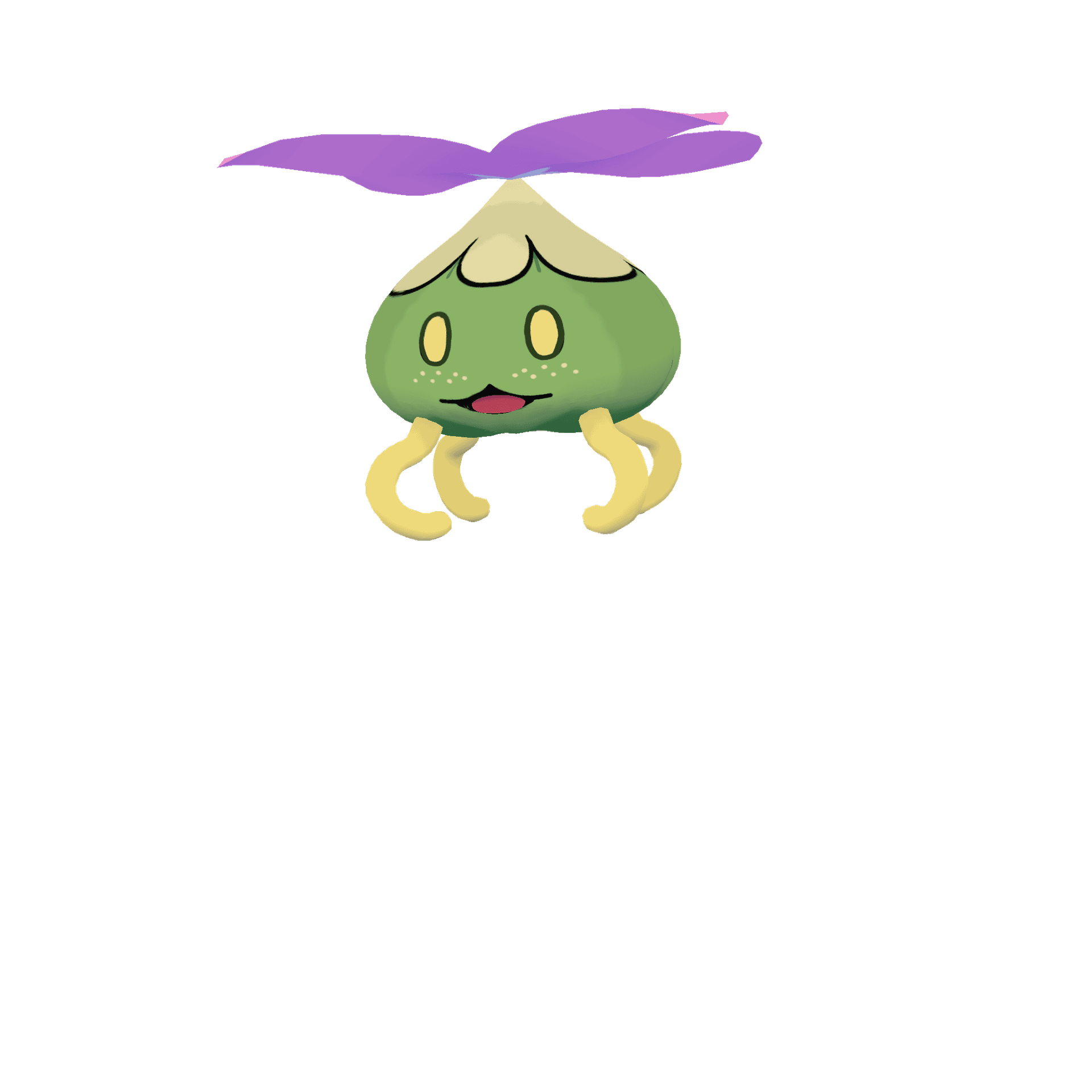 Onionette 3D Render