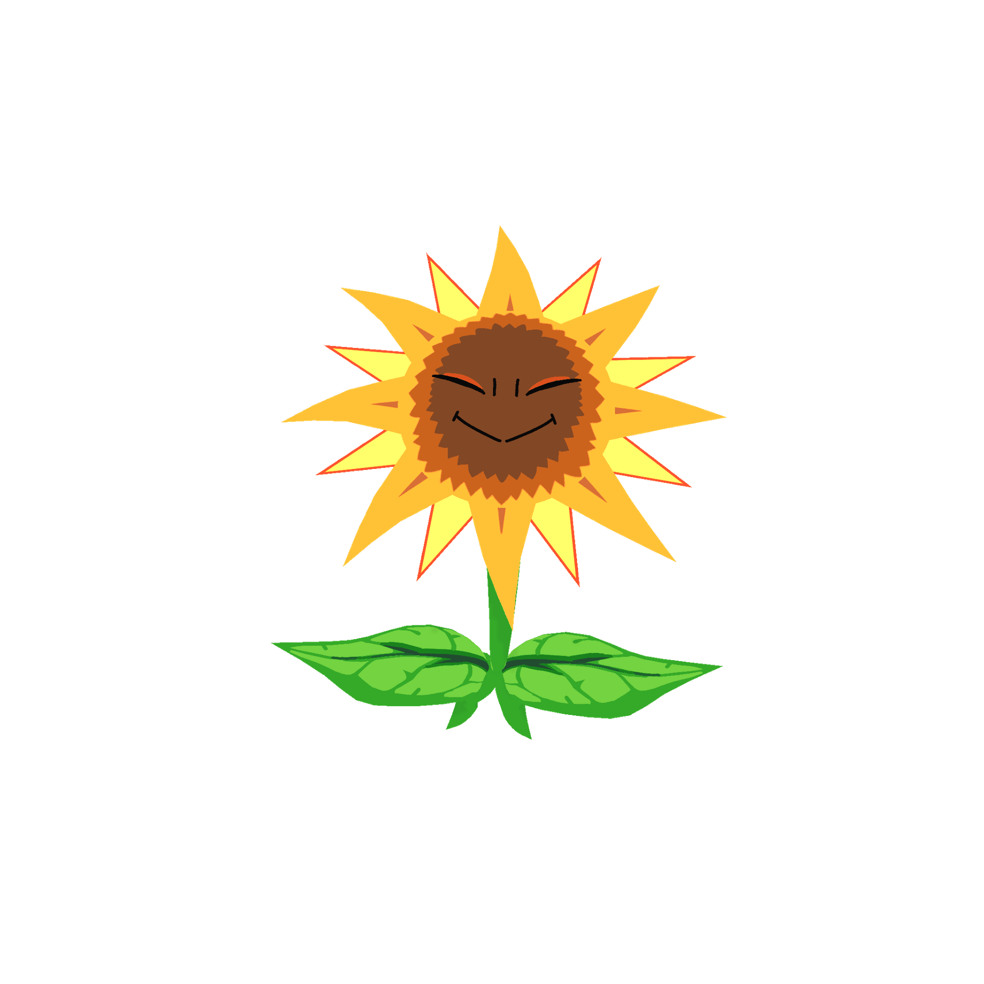 Risingnut 3D Render