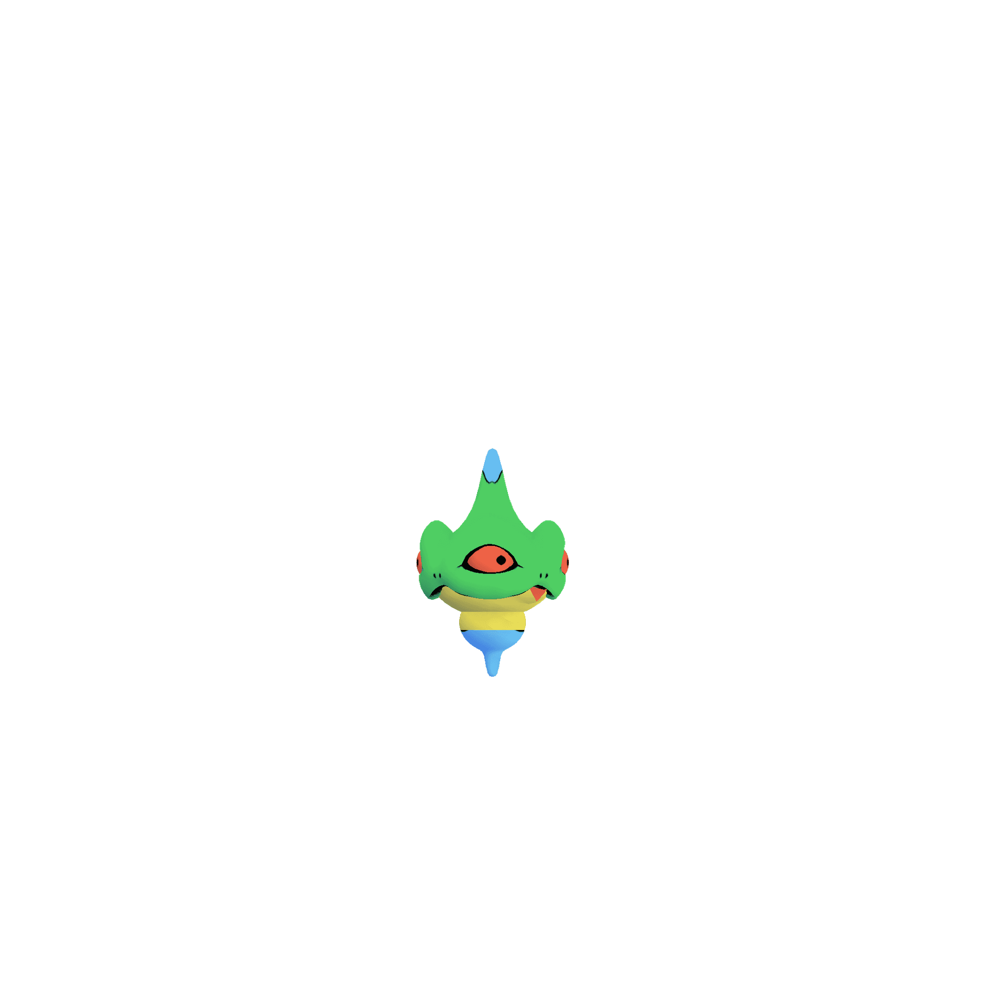 Peonrana 3D Render