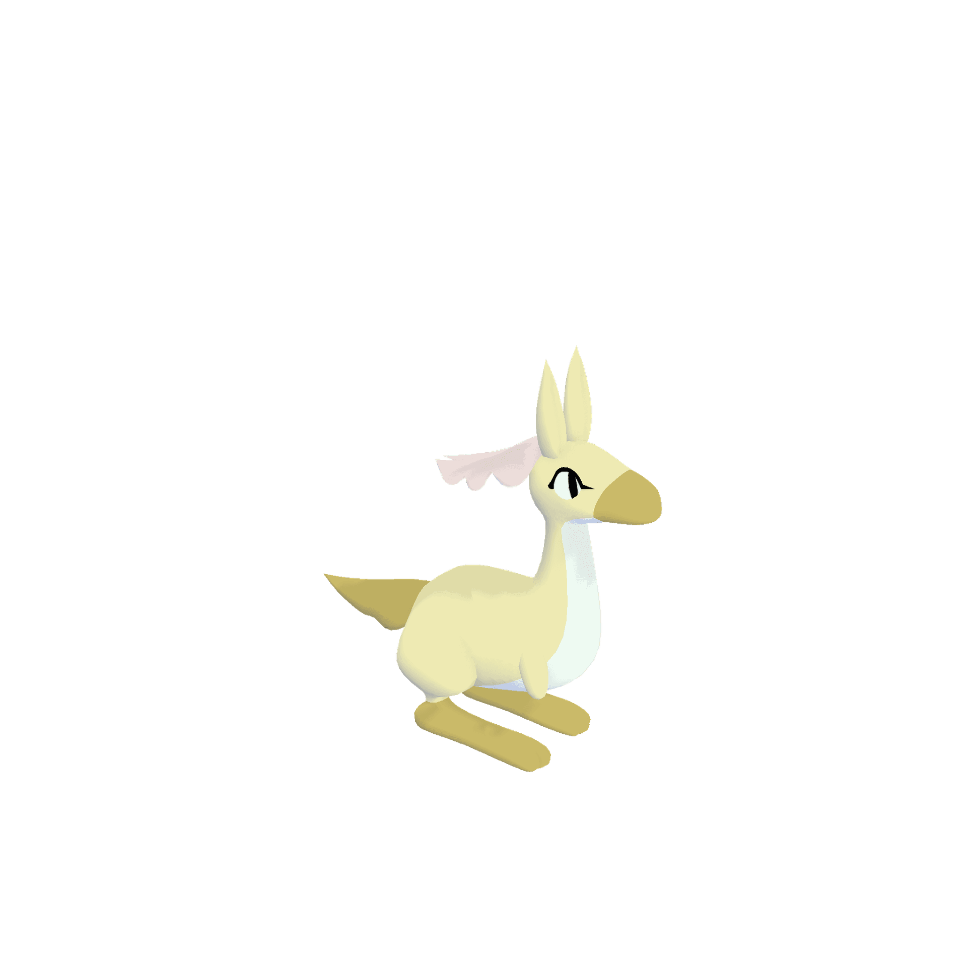 Ciervatillo 3D Render