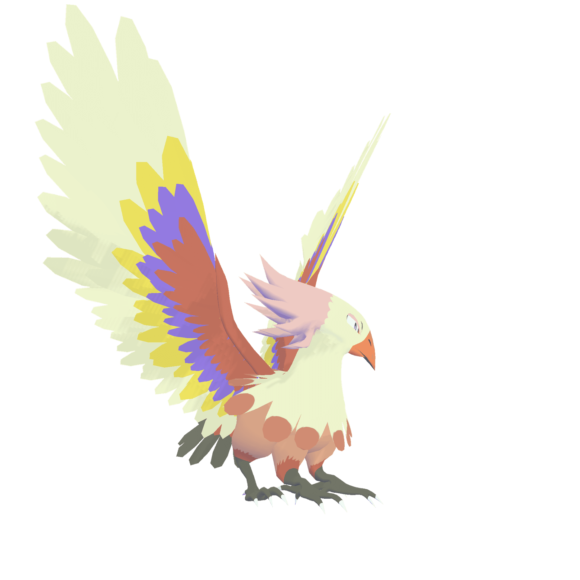 Griffyndary 3D Render
